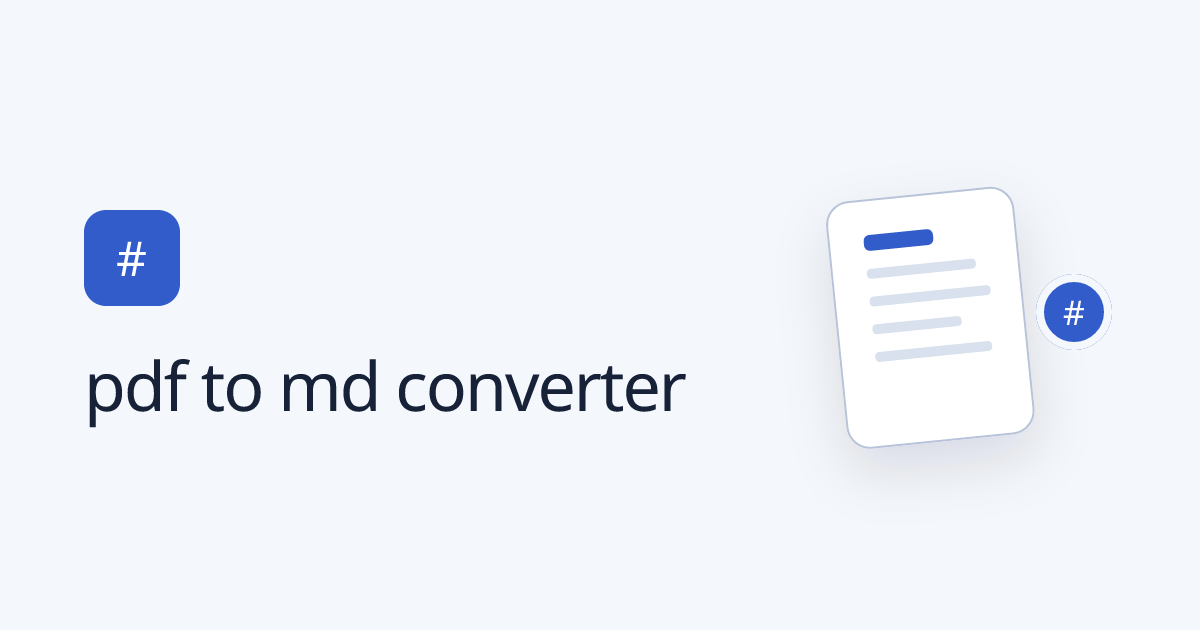 pdf to md converter